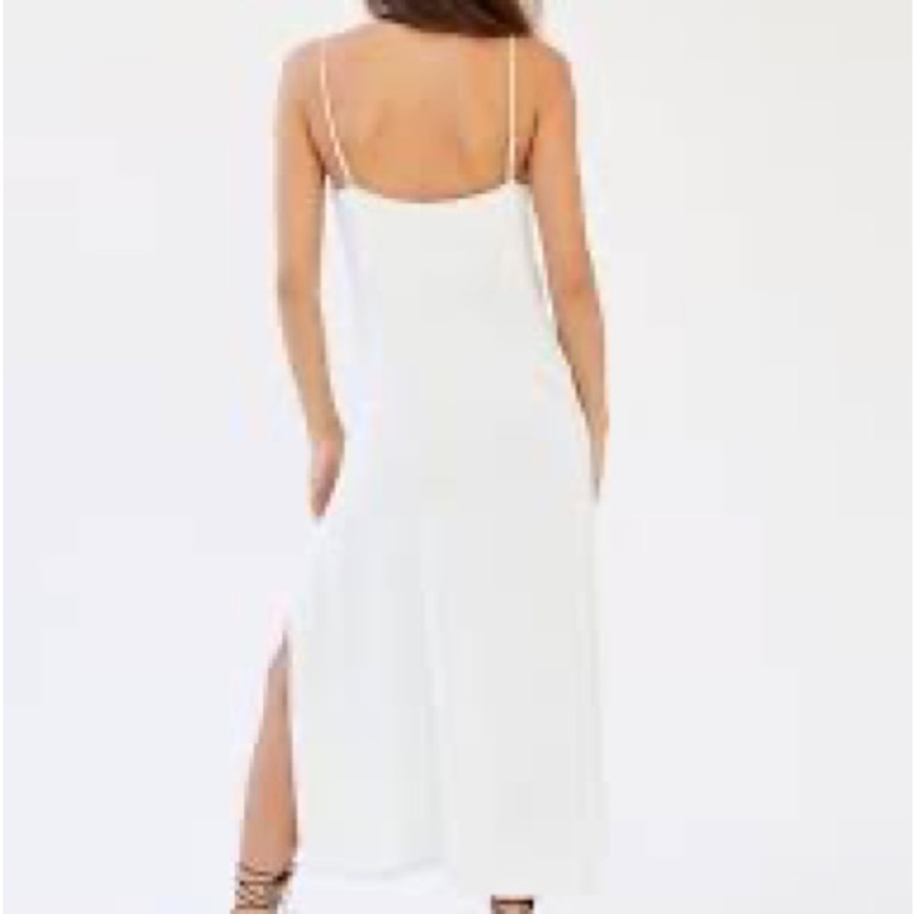 Babaton Side Slit Midi Tilde Dress in MAUVE/BLUSH - Picture 6 of 8
